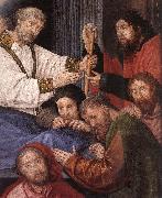 GOES, Hugo van der, The Death of the Virgin (detail)